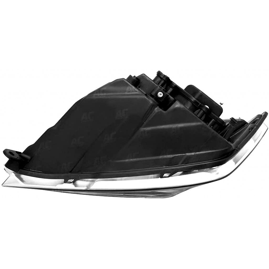 2019 RAM 1500 Classic Driver Side Headlight Assembly - Chrome Housing with Bulbs - CAPA Certified Replacement for CH2502290 - Perfect for Night Driving & Off-Road Adventures