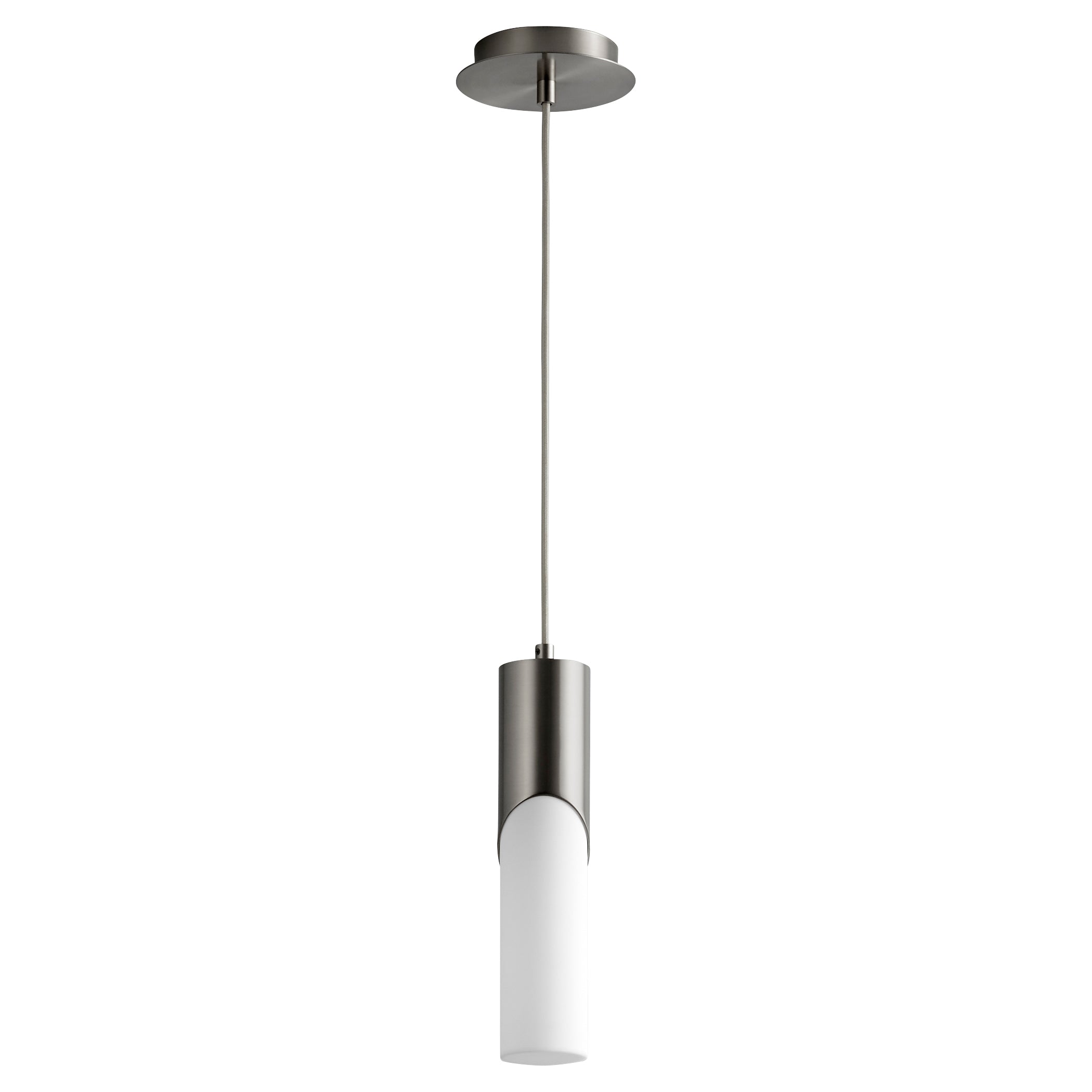 Oxygen Ellipse 3 668 224 Pendant Light Fixture in Satin Nickel Finish - Perfect for Modern Dining Room, Kitchen Island, and Bedroom Lighting