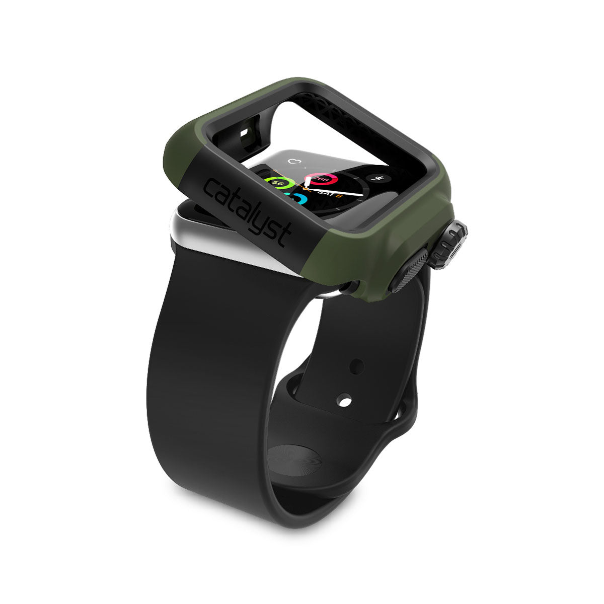 Durable 38mm Rugged Case for Apple Watch Series 3 & 2 - Shockproof & Scratch-Resistant Protection for Outdoor Sports & Active Lifestyle
