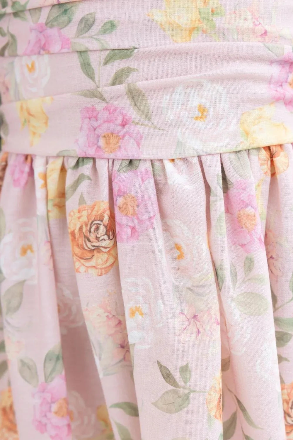 Floral Print Tie Shoulder Midi Cami Summer Dress for Women - Perfect for Beach Vacations, Date Nights & Outdoor Parties