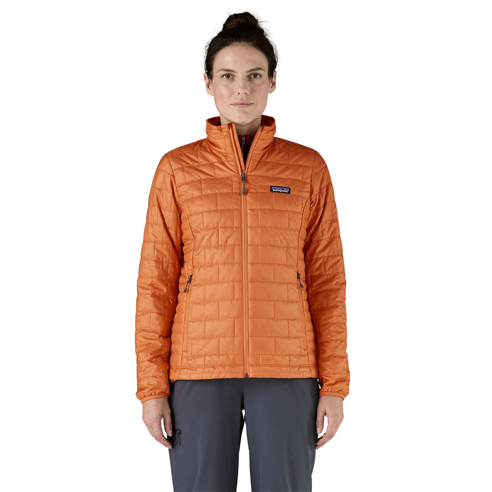 Women's Patagonia Nano Puffer Jacket - Lightweight Water-Resistant Down Alternative Insulated Coat for Outdoor Hiking, Skiing & Winter Travel