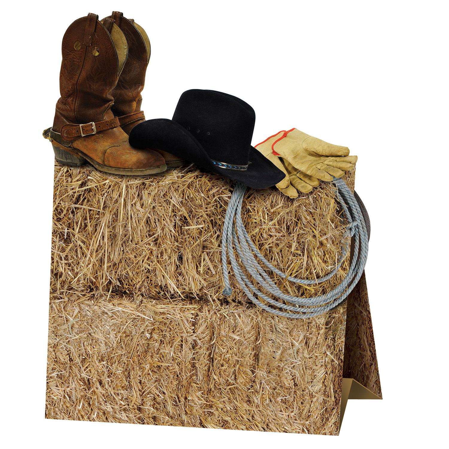 12 Pack Beistle 3D Western Party Centerpieces for Cowboy Theme Decorations - Perfect for Birthday, Wedding, and Western Party Decor