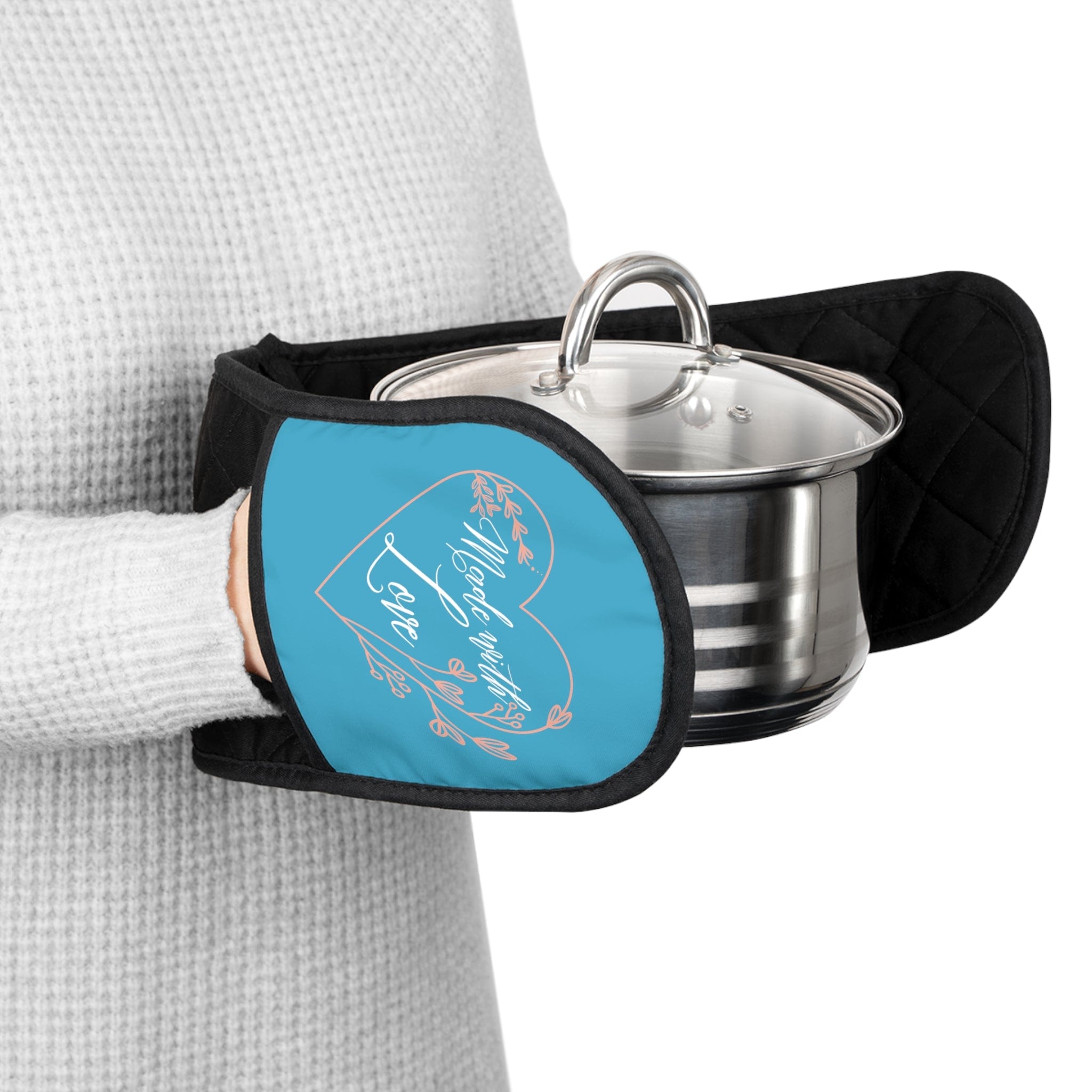 Premium Heat-Resistant Oven Mitts - Made with Love - Perfect for Baking, Grilling & Cooking - Kitchen Safety Essential
