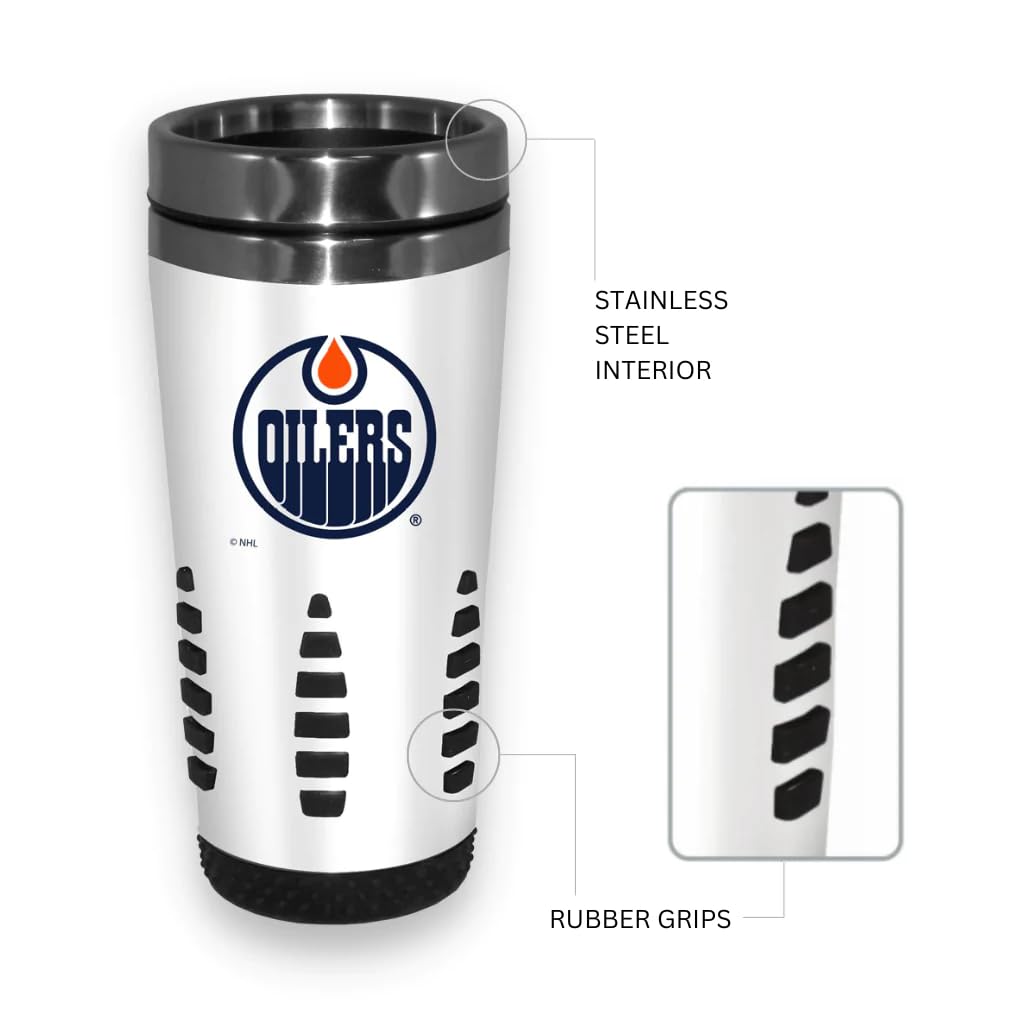 Premium Stainless Steel Huntsville Travel Mug - 16oz Vacuum Insulated Coffee Tumbler with Lid & Handle - Keeps Drinks Hot/Cold for Hours - Perfect for Commuting, Hiking & Office Use