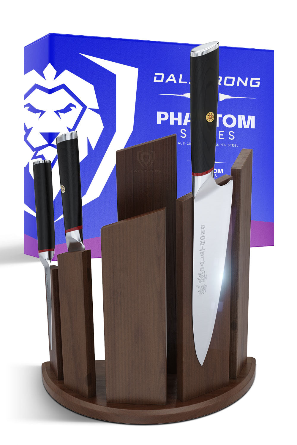 Premium 6-Piece Knife Set - Dragon Spire Phantom Series by Dalstrong | High-Quality Kitchen Knives for Professional Chefs & Home Cooking | Perfect for Slicing, Dicing & Food Preparation