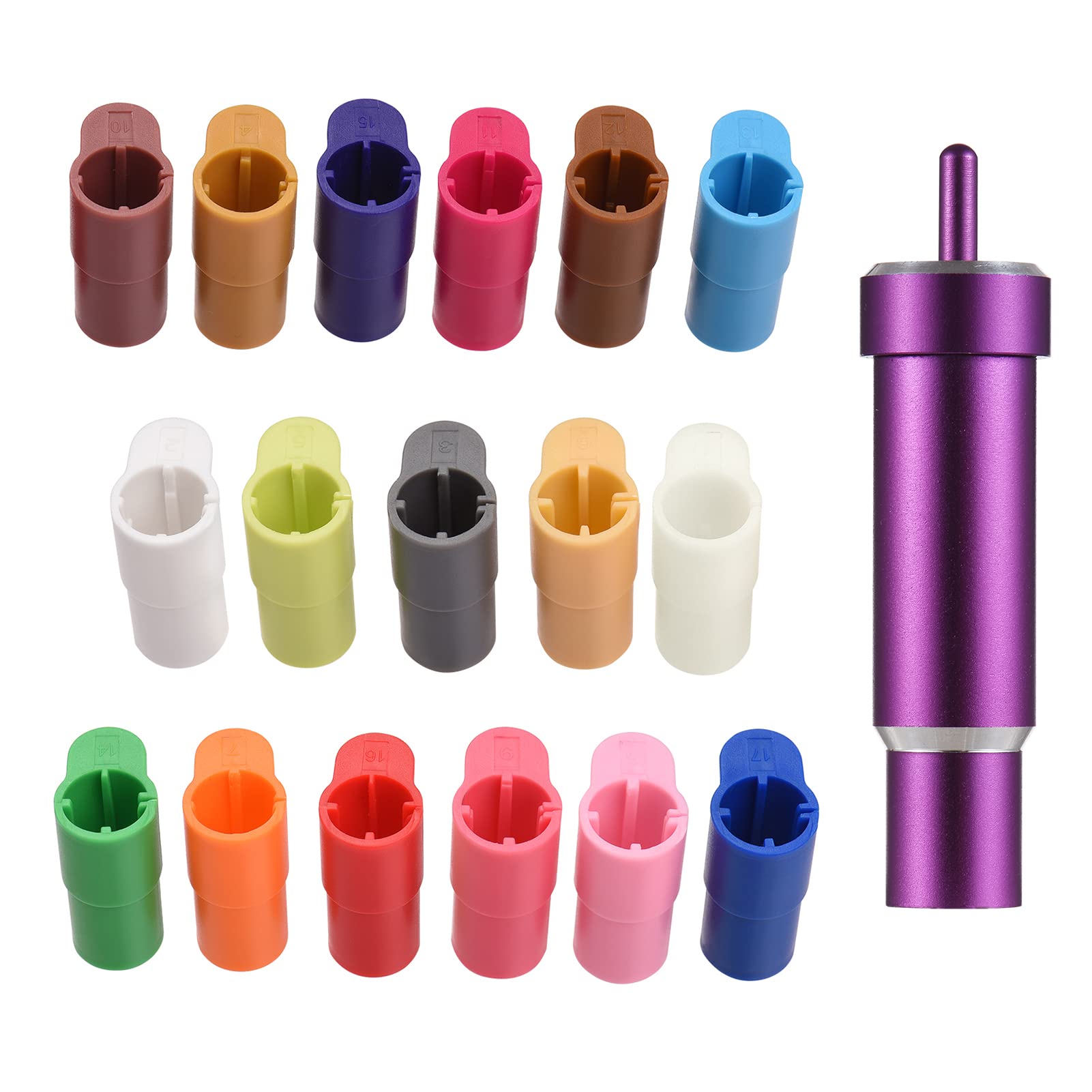 Premium Pen Adapter Holder Set with Blade Housing - Compatible with Fine Point Markers & Ultra Art Pens for Cricut Maker 3 & Explore Air 2 - Perfect for DIY Crafts, Vinyl Cutting, and Scrapbooking Projects
