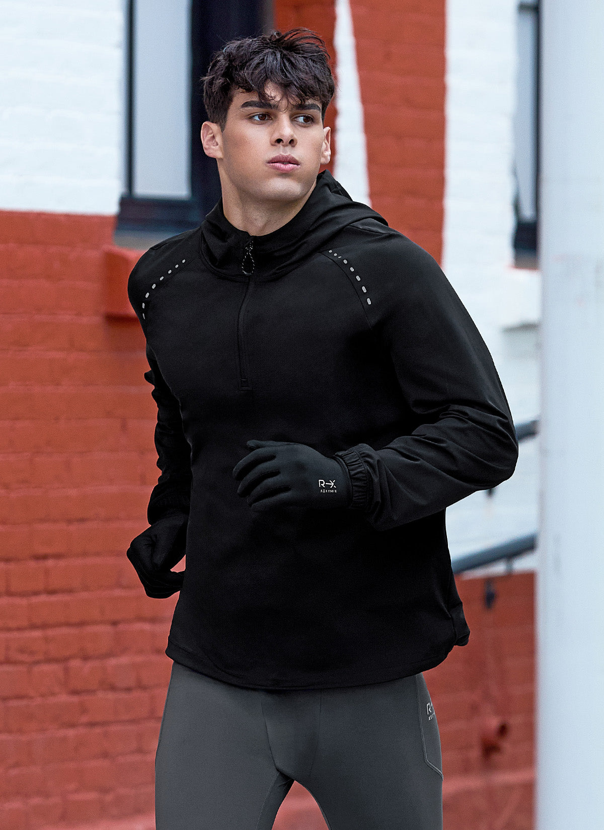 Men's Lightweight Hooded Windbreaker Jacket - Waterproof & Breathable Outdoor Running Hiking Travel Raincoat - Perfect for Jogging, Camping, and Daily Wear