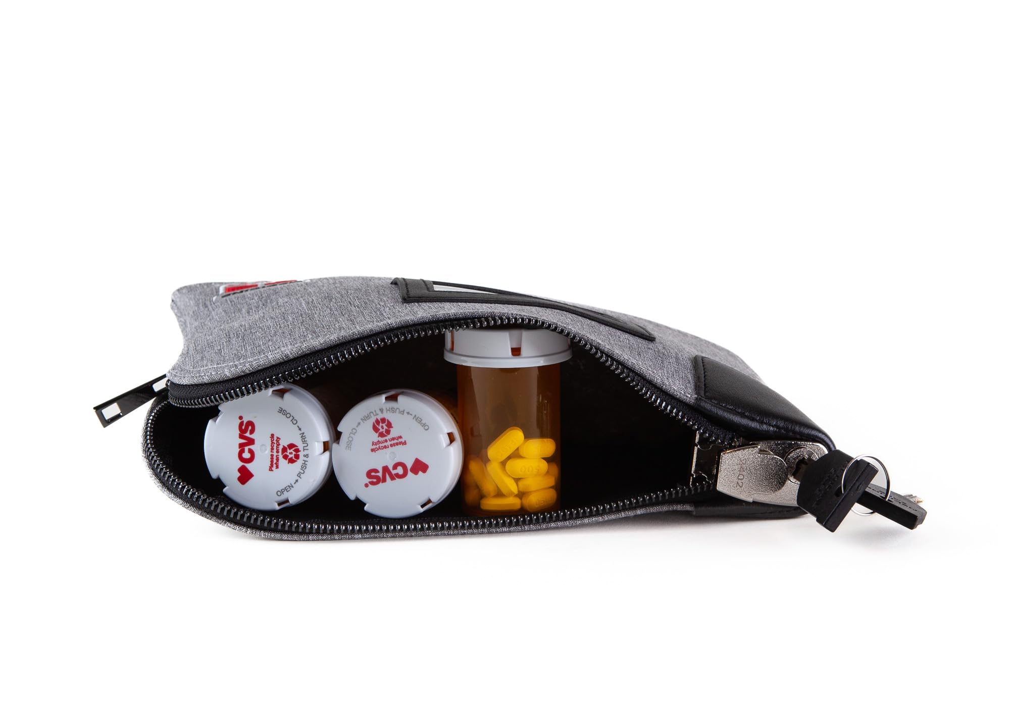 Portable Medication Travel Organizer Pouch - Waterproof Pill Case for Daily Use, Vacations & Emergency Preparedness