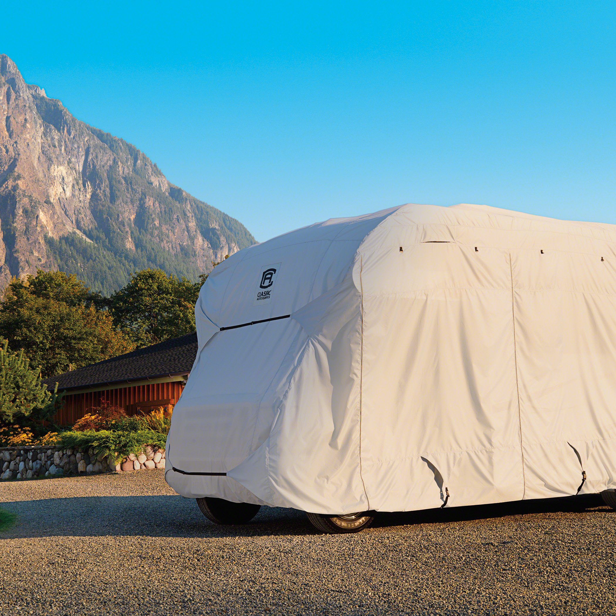 PermaPRO Folding RV Cover - Fits 16'-18' Trailers | Camping & Travel Protection