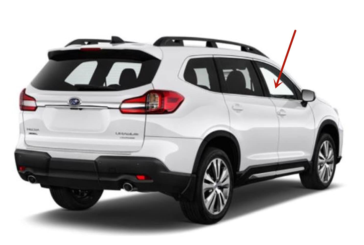 2019-2024 Subaru Ascent Passenger Side Front Door Window Glass - OEM Replacement Laminated Auto Glass for Safe Driving | Perfect for Daily Commute & Road Trips