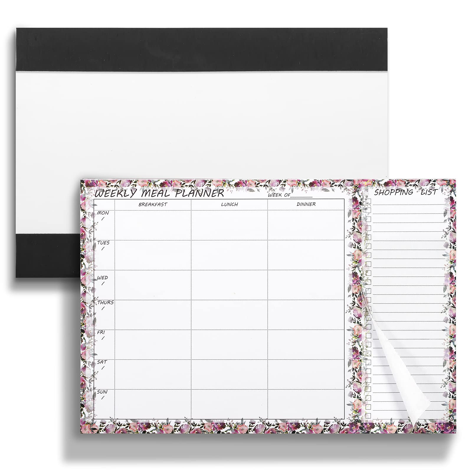UtyTrees Magnetic Weekly Meal Planner Notepad - 6.6