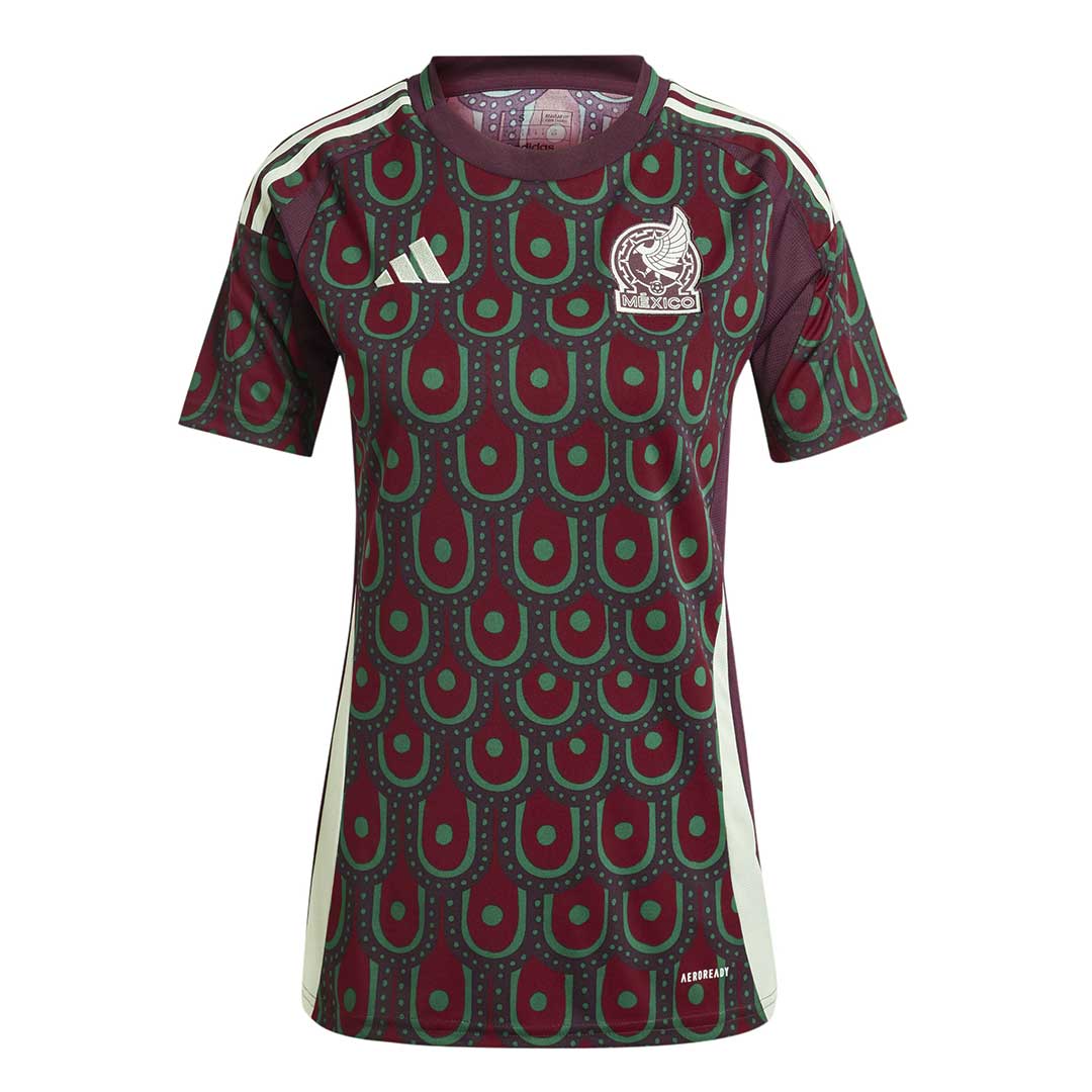 adidas Women's Mexico 24 Home Soccer Jersey - Authentic Football Shirt (IP6363) for Training, Matches & Fan Support