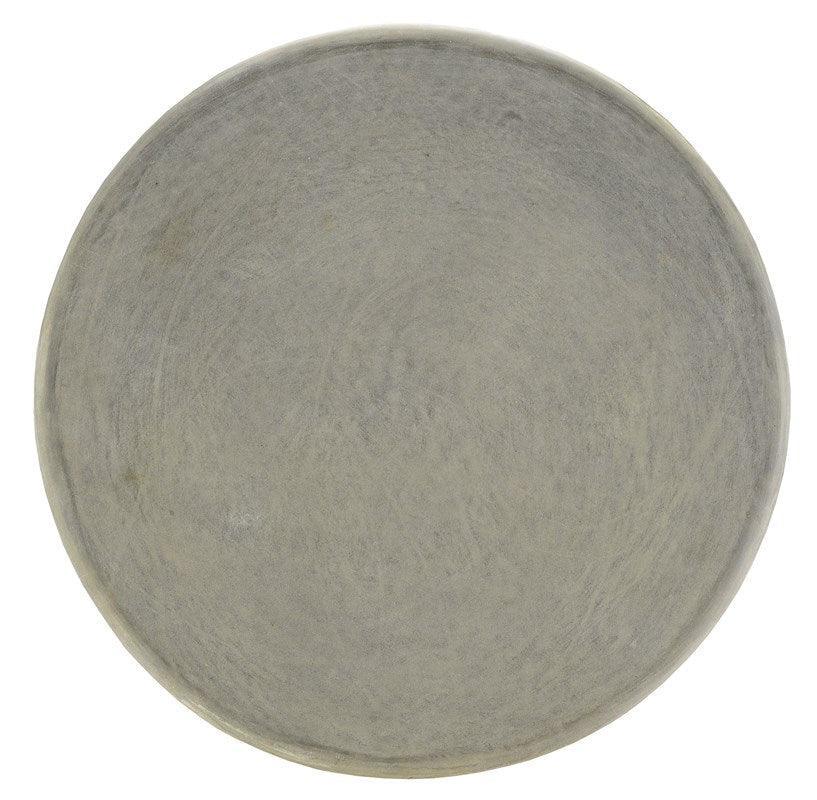 Modern Concrete Side Table - Industrial Chic End Table for Living Room, Bedroom, or Outdoor Patio - Durable & Stylish Accent Furniture for Home Decor