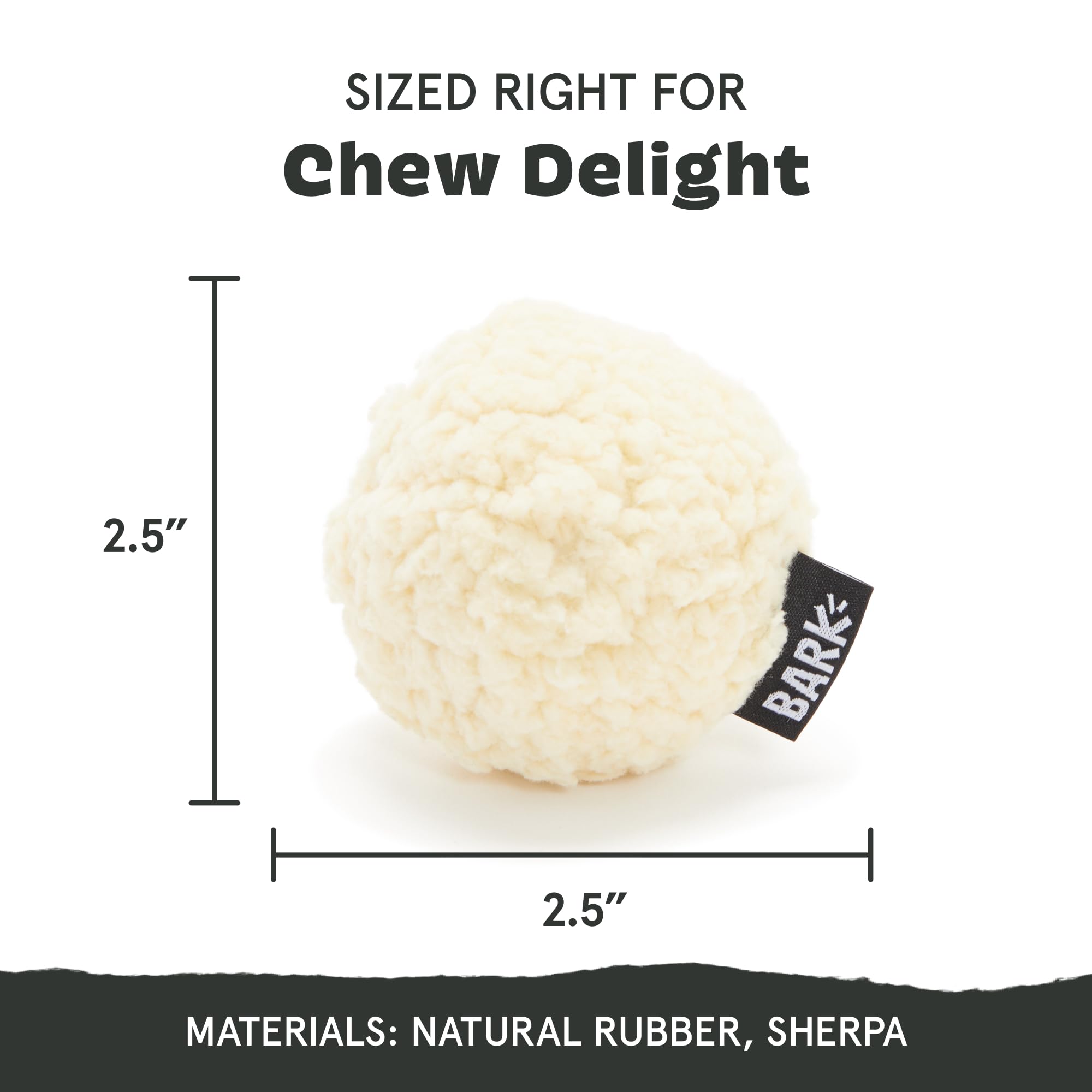 Barkbox Super Chewer Tough Dog Chew Toys for Aggressive Chewers - Durable Plush 2-in-1 Interactive Dog Toy (Potato Design, Small Size) - Perfect for Playtime, Training & Teeth Cleaning