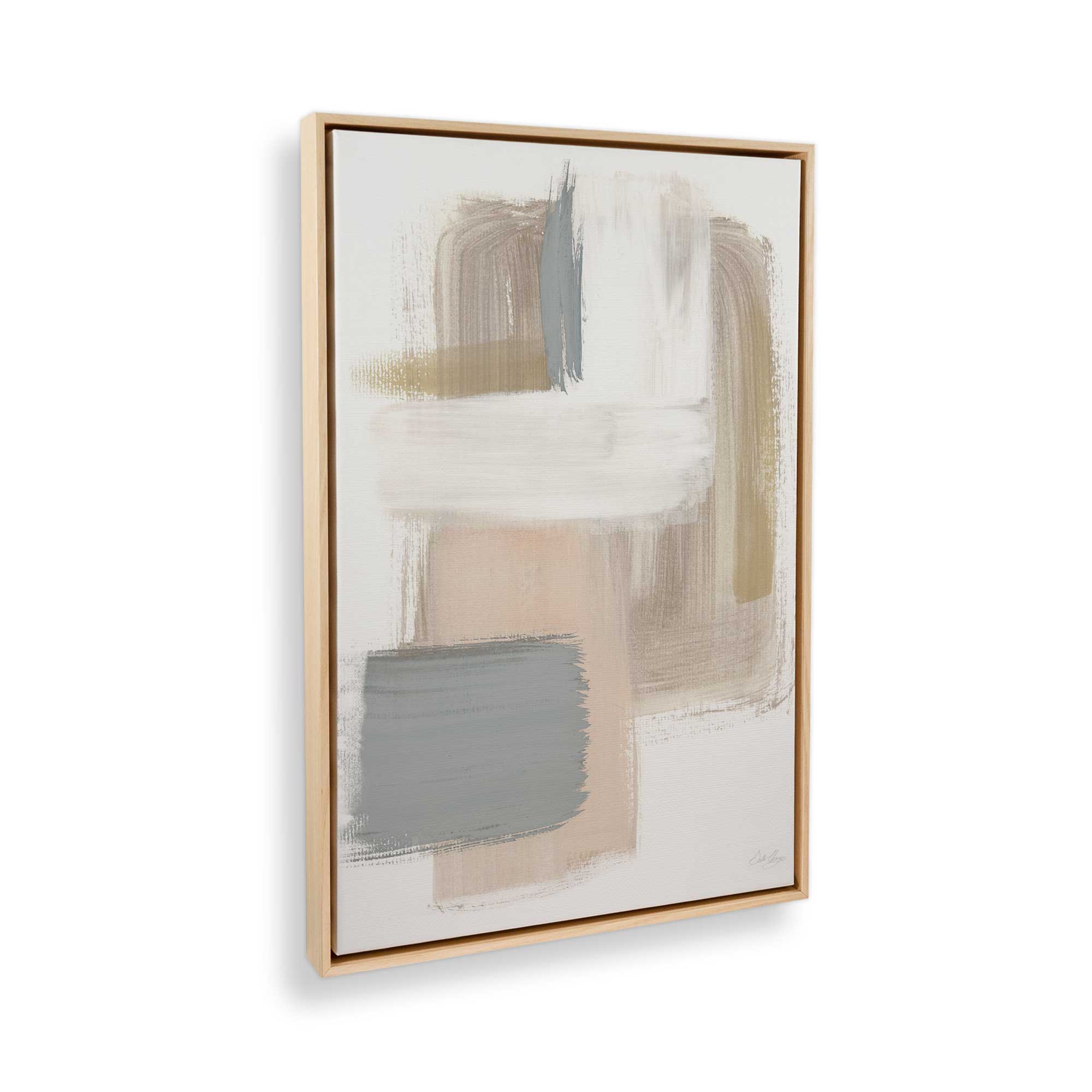 Beige Ballet v1 Print on Canvas - Elegant Wall Art for Living Room, Bedroom & Office Decor - Perfect Gift for Dancers & Art Lovers