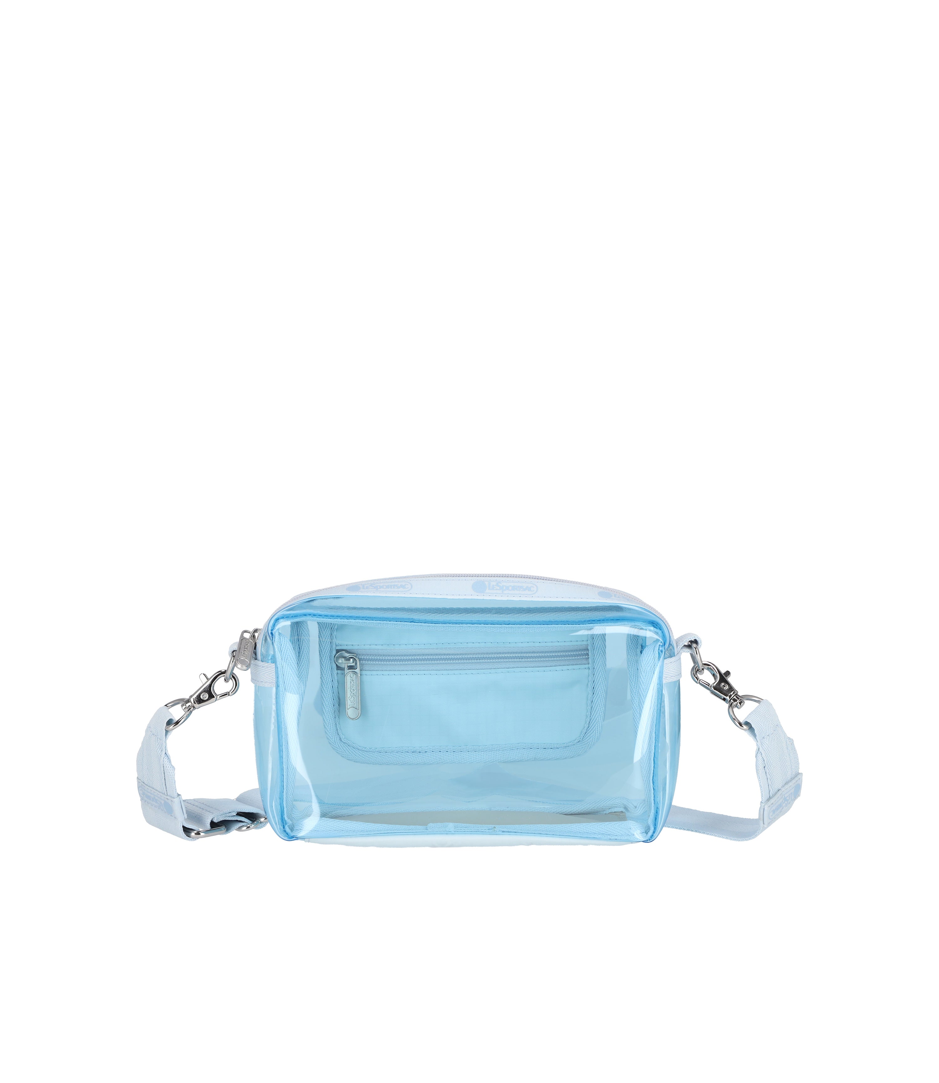 Clear East/West Phone Crossbody Bag - Stylish & Functional Crossbody Purse for Women - Perfect for Travel, Shopping & Everyday Use