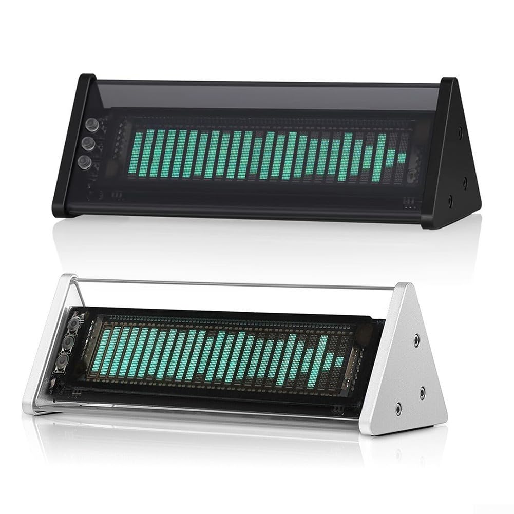 Professional VFD Spectrum Sound Level Meter - High Accuracy Noise Measurement Tool with Eye-Catching Silver Design | Perfect for Industrial Testing, Home Noise Monitoring & Workplace Safety Compliance