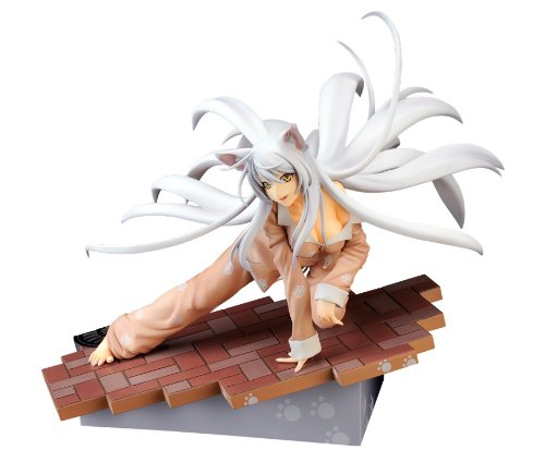 Bakemonogatari Black Hanekawa 1/7 Scale PVC Anime Figure - Collectible Japanese Anime Character Model for Display & Home Decor