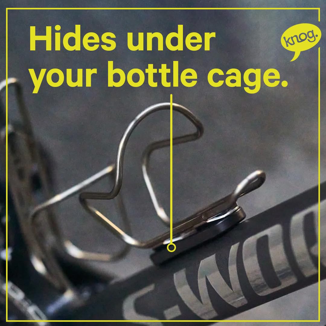 Knog Scout Bike Light - High Visibility Black Cycling Headlight for Night Riding & Commuting | USB Rechargeable, One Size Fits All Bicycles | Perfect for Urban Cycling, Mountain Biking & Road Safety