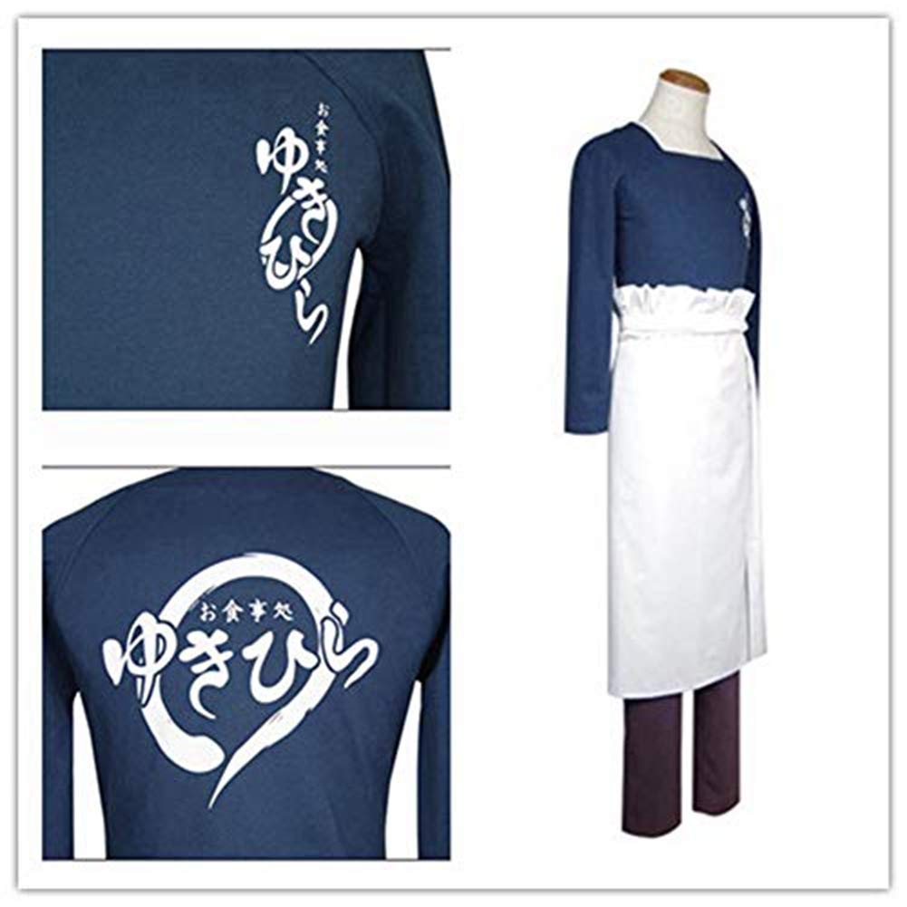 Shokugeki no Soma Yukihira Souma Anime T-Shirt & Apron Set - Official Cosplay Costume for Food Wars Fans | Perfect for Conventions, Halloween & Anime Themed Parties
