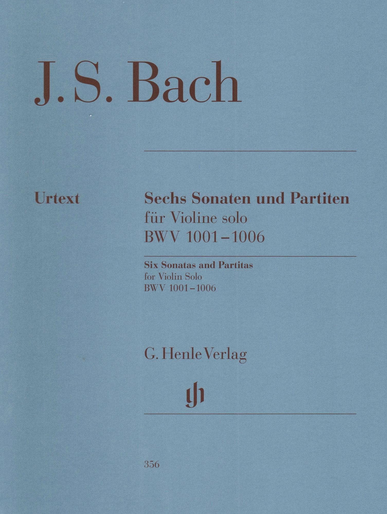 Bach Sonatas and Partitas BWV 1001-1006 for Solo Violin - English, French & German Multilingual Edition - Perfect for Violin Practice, Performances & Music Study