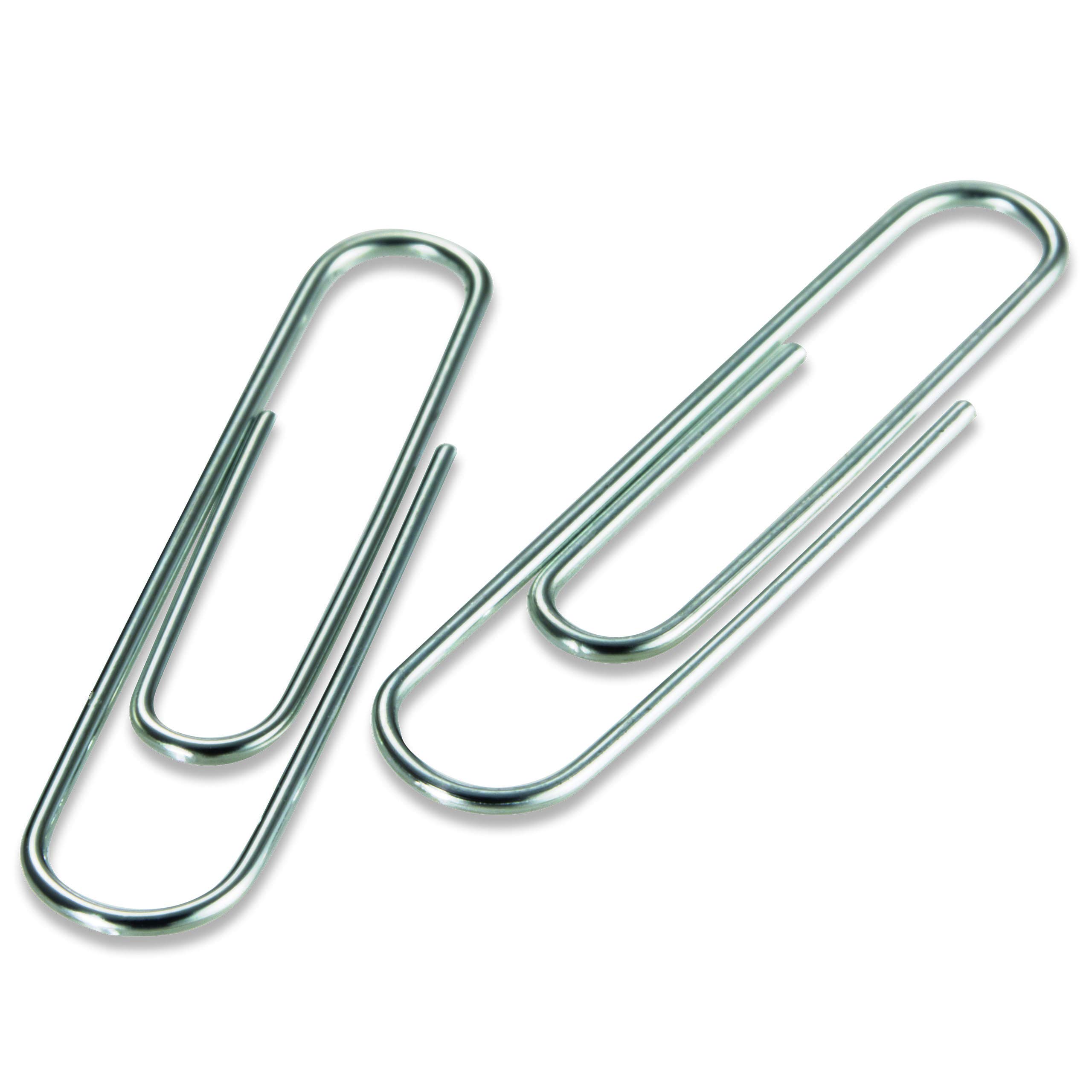 OIC Paper Clips - 100 Pack Small Silver Paper Clips for Office, School & Home Use - Perfect for Organizing Documents, Notes & Files