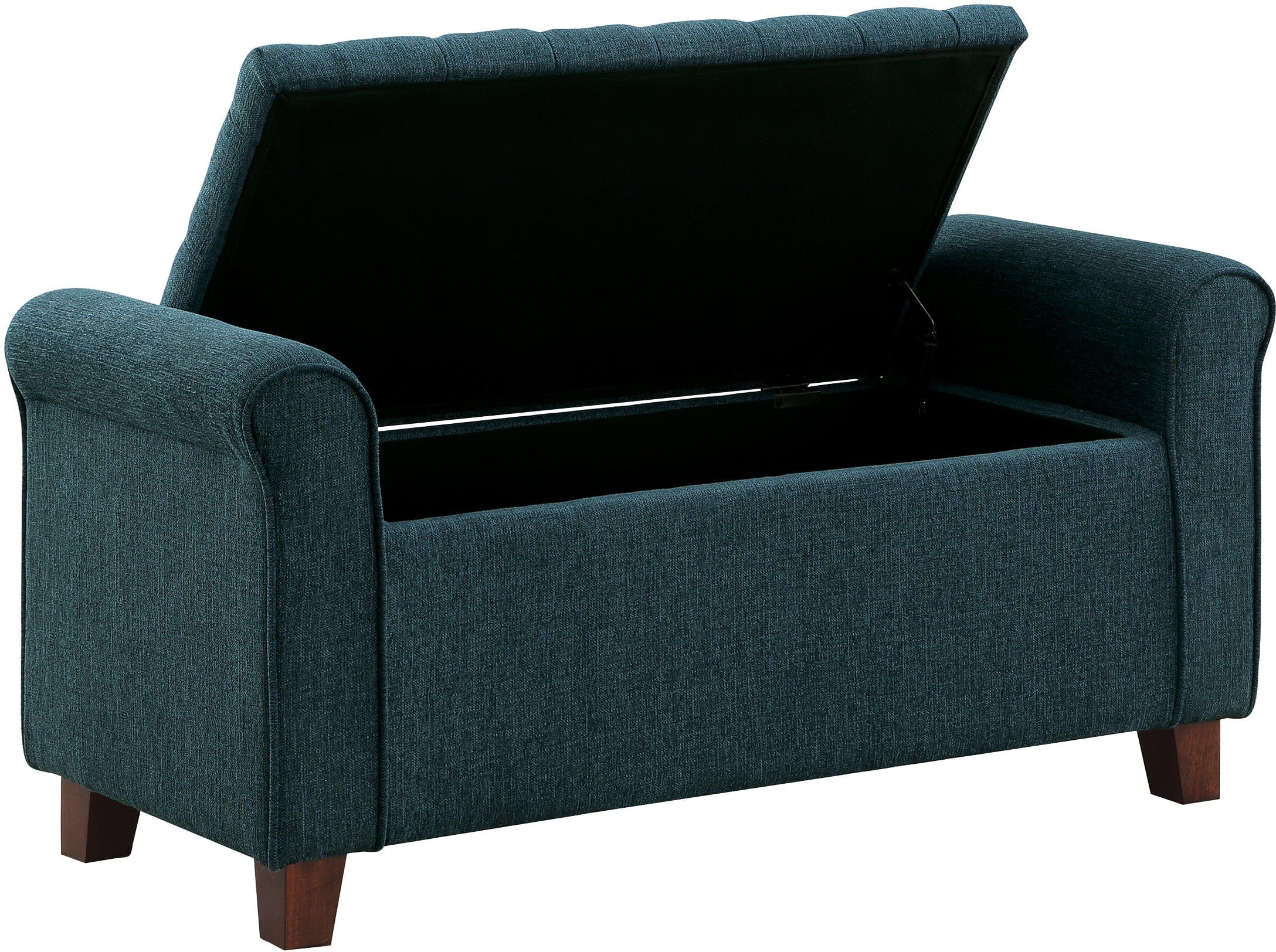Office Star Crowder Storage Bench [CDR48] - Multifunctional Entryway Bench with Hidden Storage for Shoes, Hats & More - Perfect for Home, Office or Mudroom Organization