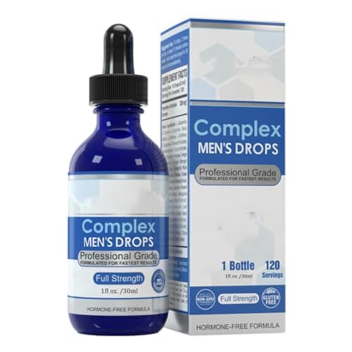 NexusBio Labs Complex Men's Drops - Premium Testosterone & Energy Booster for Men - Enhance Vitality, Stamina & Performance - Perfect for Workout, Gym & Daily Active Lifestyle