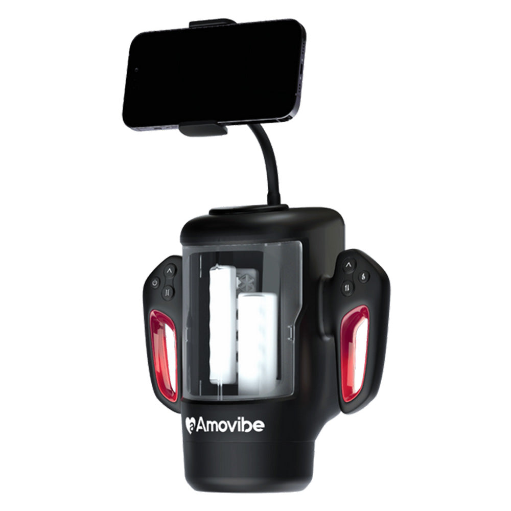 Amovibe Game King Automatic Male Masturbator with Vibration & Heating - Perfect for Solo Play & Stress Relief