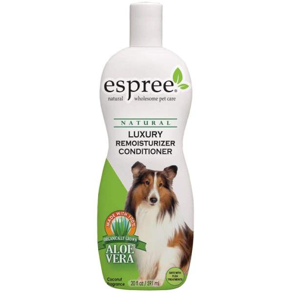 Espree Luxury Pet Shampoo & Conditioner - 20oz Remoisturizer for Dogs & Cats - Deep Hydrating & Detangling Formula for Shiny, Soft Fur - Perfect for Bath Time & Grooming at Home