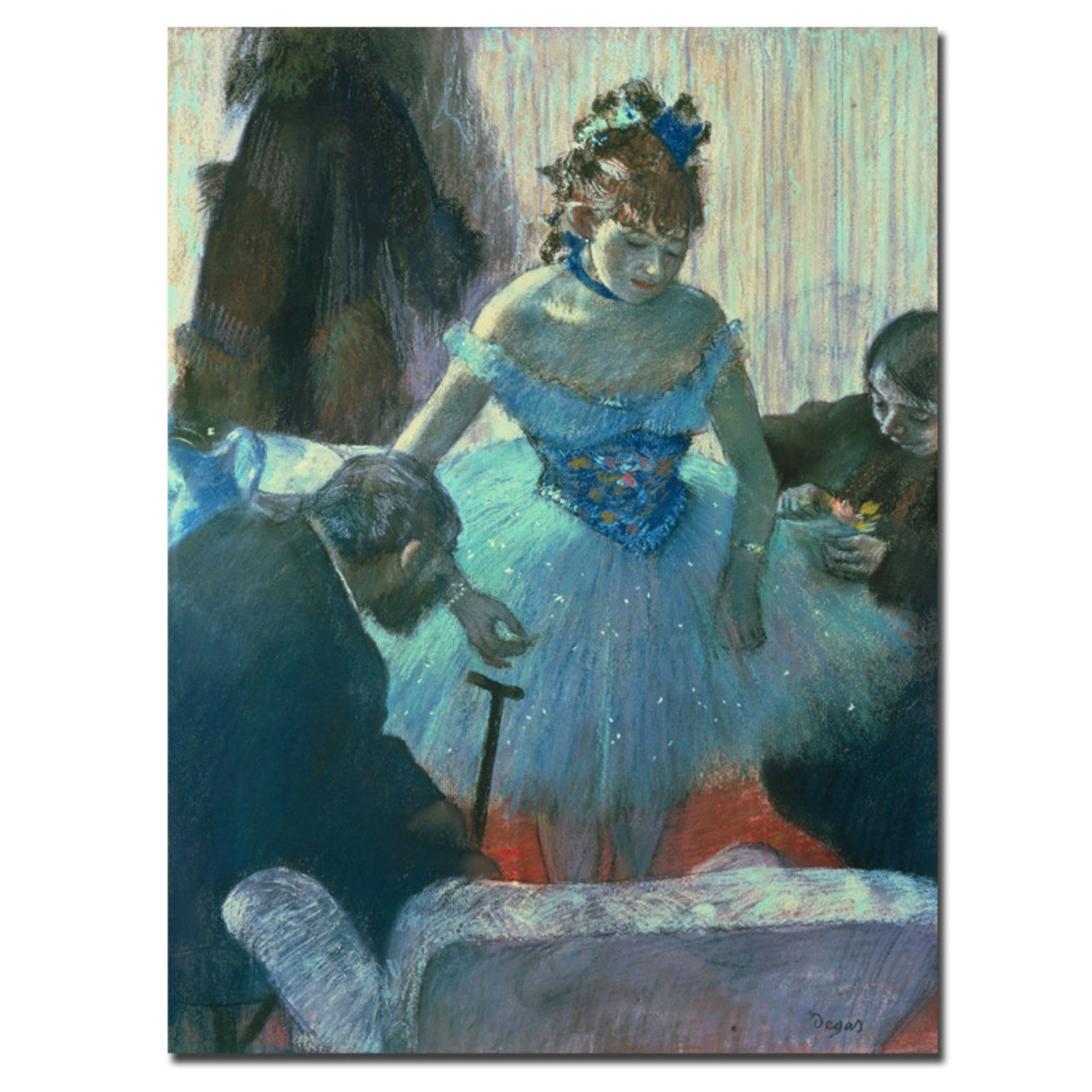 Edgar Degas Dancer Canvas Art 18x24