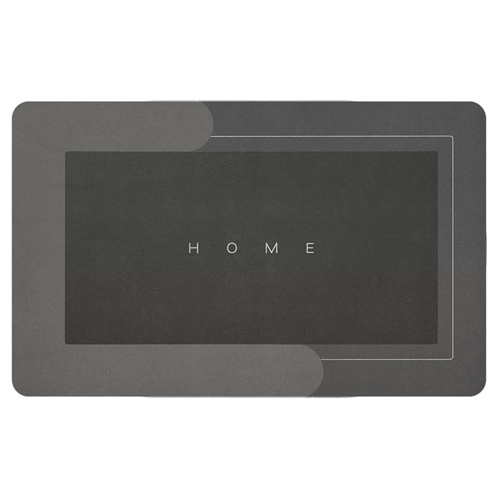 Quick-Dry Water Absorbent Bath Mat - Non-Slip Rubber Backed Diatomite Bathroom Rug for Kitchen & Shower - Washable Rectangular Floor Mat for Wet Areas - Perfect for Bathroom, Poolside & Laundry Room