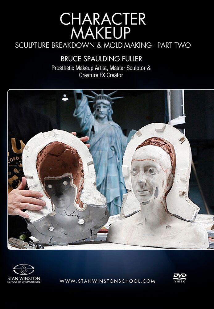 Stan Winston Studio Character Makeup Sculpture Breakdown & Molding DVD - Professional Special Effects Makeup Tutorial for Film & Theater Artists - Perfect for Halloween Costumes & Cosplay