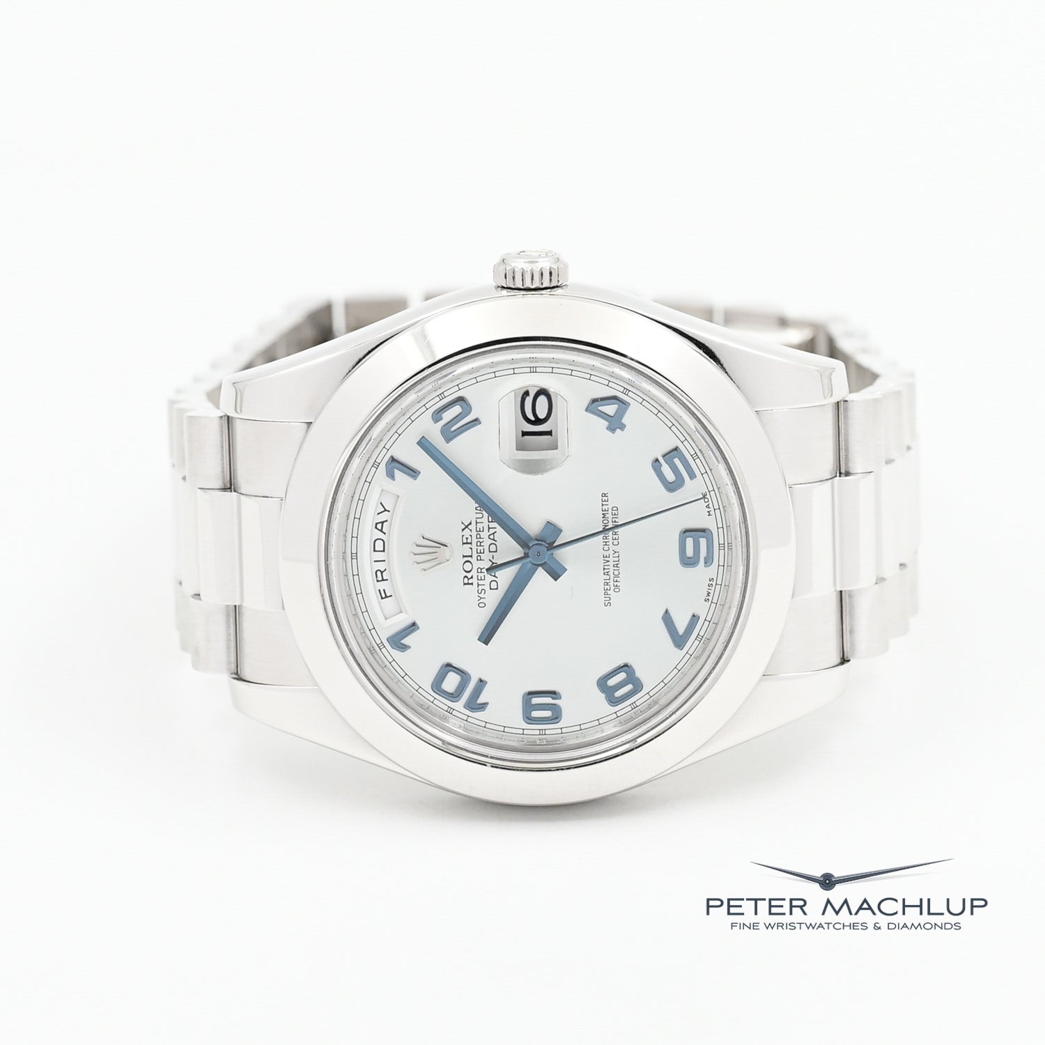 Authentic Rolex Day-Date 41 Watch 18K Gold Men's Luxury Timepiece 2009 Model - Perfect for Business Meetings & Formal Events