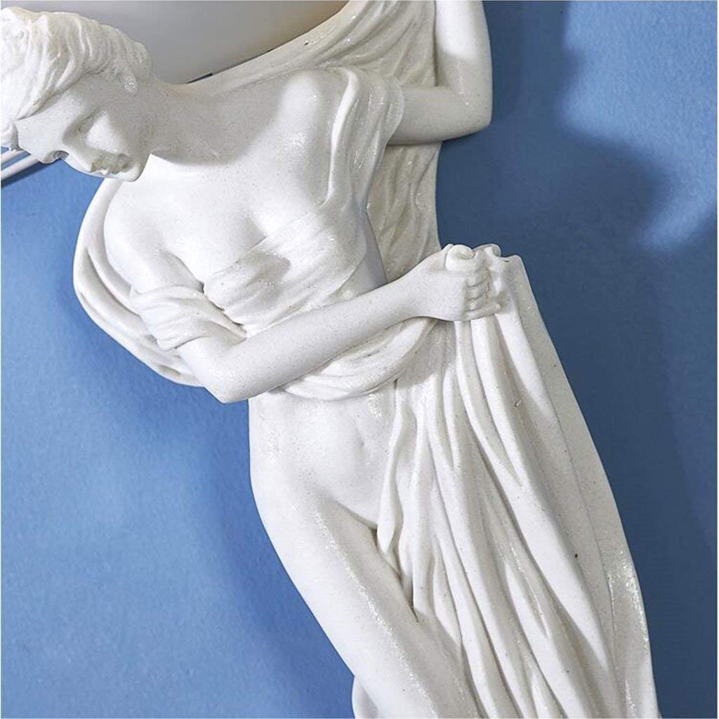 Modern LED Wall Lamps - Art Goddess Sculpture Creative Wall Light for Living Room, Bedroom & Bedside | Energy-Efficient Home Decor Lighting Fixture | Perfect for Ambient Lighting, Accent Wall Decor & Bedside Reading
