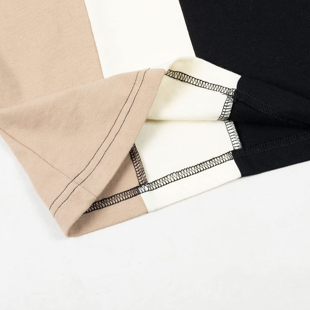 Men's Black & White Striped T-Shirt - Breathable Cotton Casual Stitched Top for Everyday Wear - Perfect for Work, Outings & Relaxation