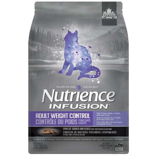 Nutrience Infusion Adult Weight Control Dry Cat Food - High Protein, Low Fat Formula for Healthy Weight Management - Perfect for Indoor & Overweight Cats