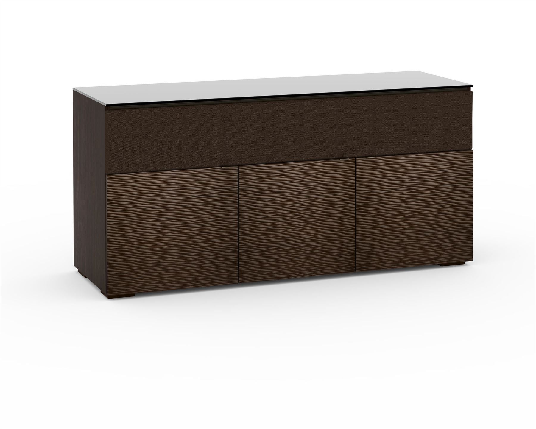 Premium Salamander Chameleon Berlin 339 Triple Width AV Cabinet with Speaker Grill in Wenge Finish - Perfect for Home Theater, Living Room & Media Room Setup