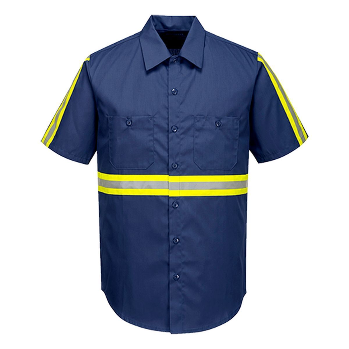 Iona Work Shirt Short Sleeve for Men & Women | Comfortable Office & Casual Wear | Style F124 | Perfect for Business, Outdoor & Daily Activities