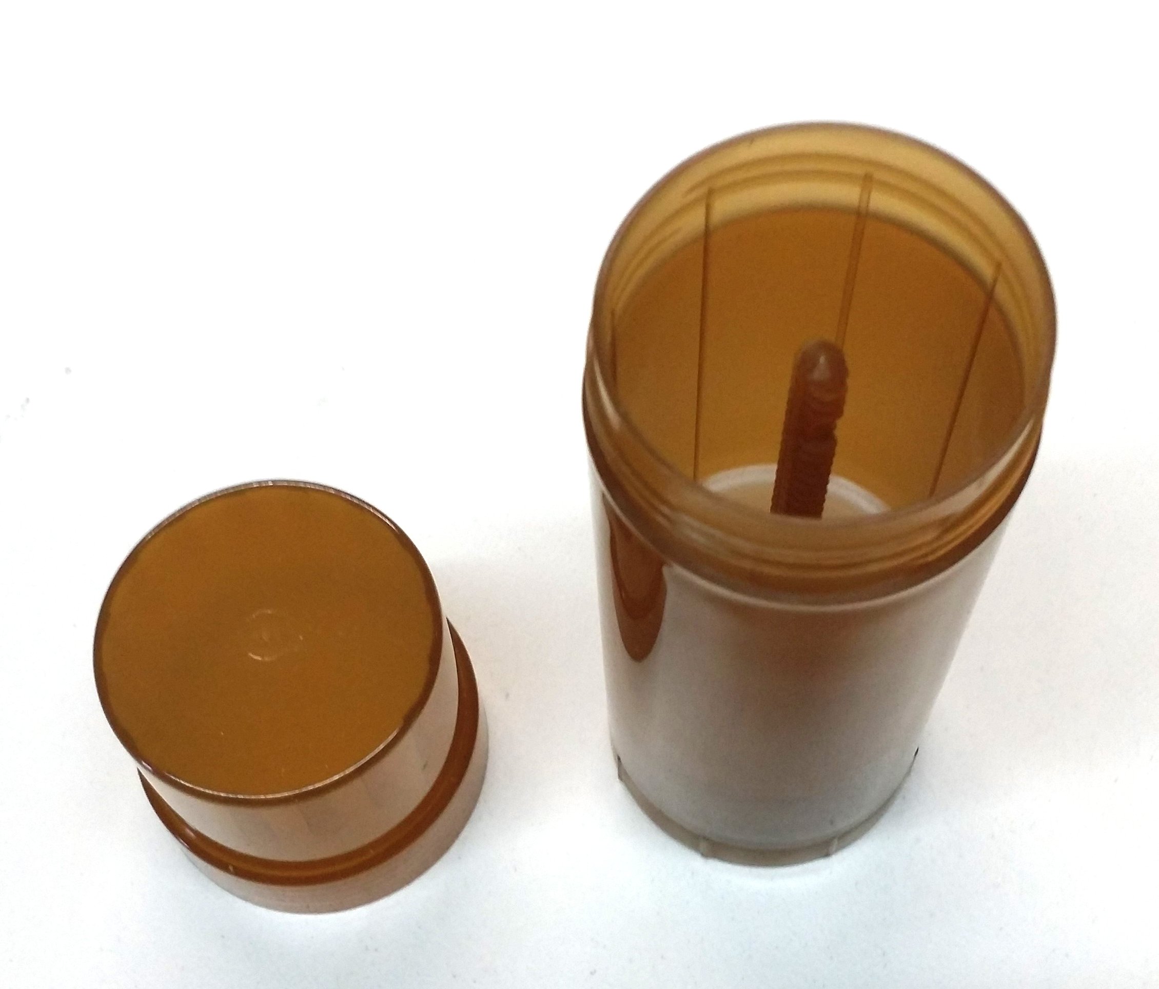 6-Pack Natural Twist-Up Empty Deodorant Containers (2 oz) - Refillable for Lotion Bars, Heel Balm, DIY Skincare & Travel-Friendly Toiletries