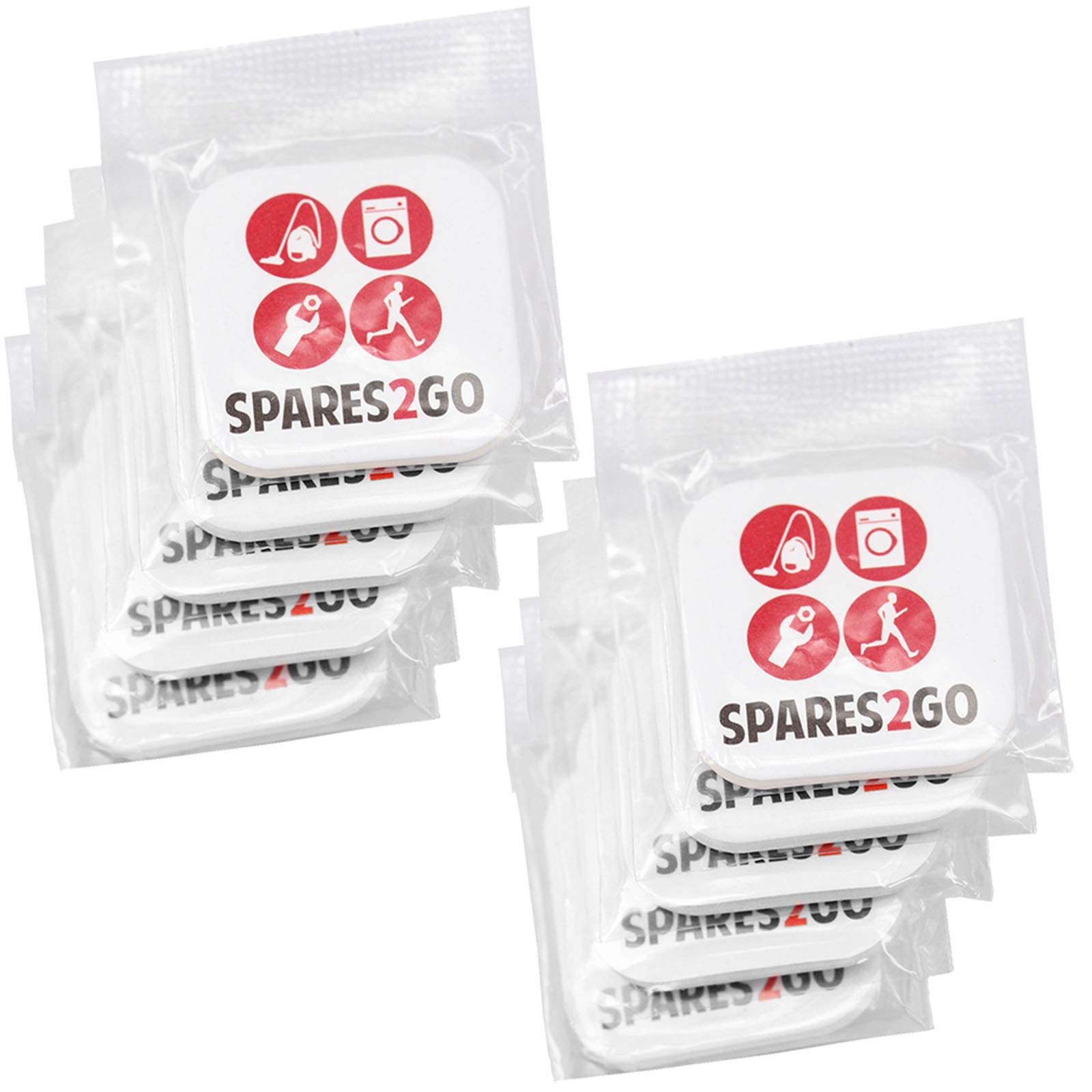 SPARES2GO 10-Pack Long-Lasting Perfumed Air Freshener Tabs for Gym Bags, Sports Equipment & Athletic Gear - Eliminate Odors in Lockers, Cars & Sports Bags