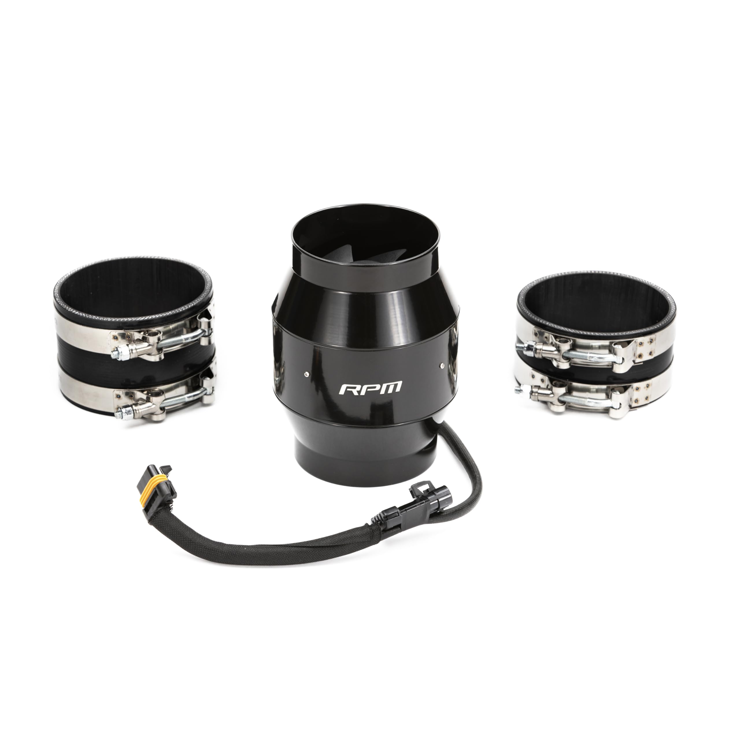 RPM Compatible RZR Electric Clutch Fan Kit for Polaris Pro XP - Reduces Clutch Temperature | Off-Road UTV Cooling System Upgrade for Enhanced Performance
