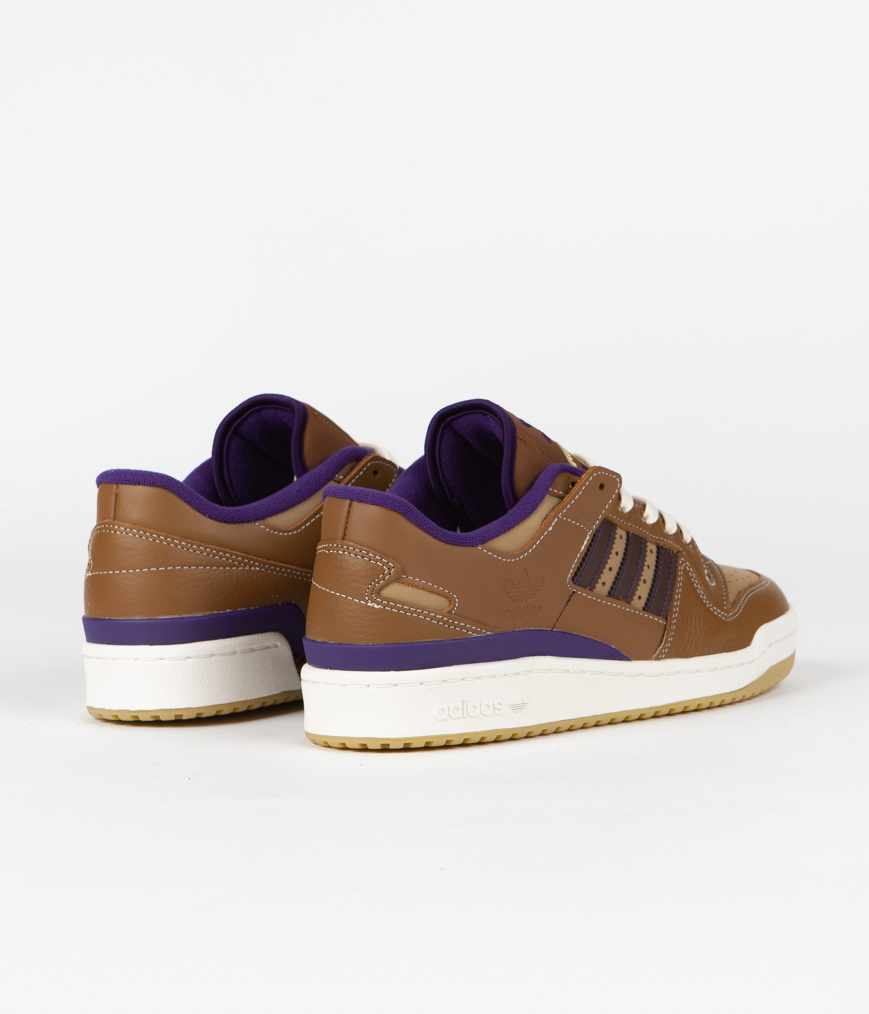 Adidas Heitor Forum 84 Low ADV Sneakers for Men - Wild Brown/Cardboard/Dark Brown | Casual Streetwear Shoes for Everyday Comfort & Style
