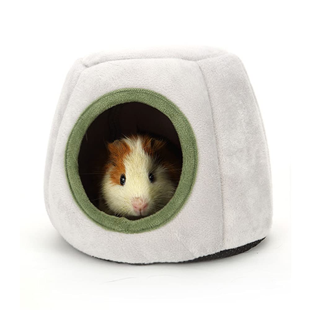Premium WOLEDOE Hedgehog Nest Hideout & Guinea Pig House Bed - Cozy Small Animal Habitat for Hedgehogs, Hamsters, Guinea Pigs - Perfect for Cage, Playpen & Indoor Pet Comfort