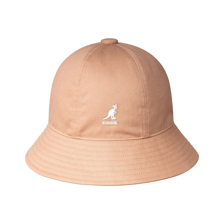 KANGOL WASHED CASUAL K5369_OAT_L Bucket Hat for Men & Women - Stylish Sun Protection for Outdoor Activities, Beach, Travel & Summer Fashion