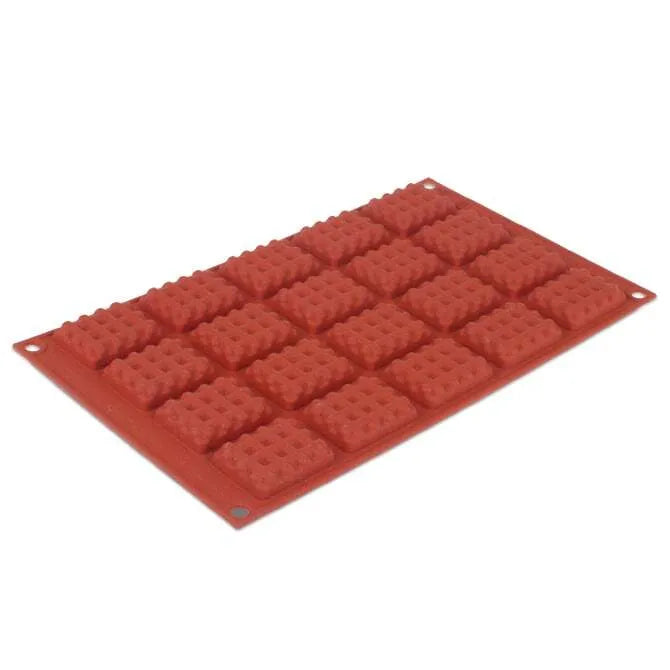 Non-Stick Waffle Maker with 20 Shapes - Perfect for Breakfast, Brunch & Family Gatherings - Orange Color Kitchen Appliance