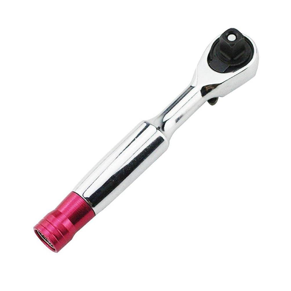 72-Tooth Ratchet Wrench Set - Dual-Direction 5° Swing Angle Hex Key Hand Tool (10cm/3.94