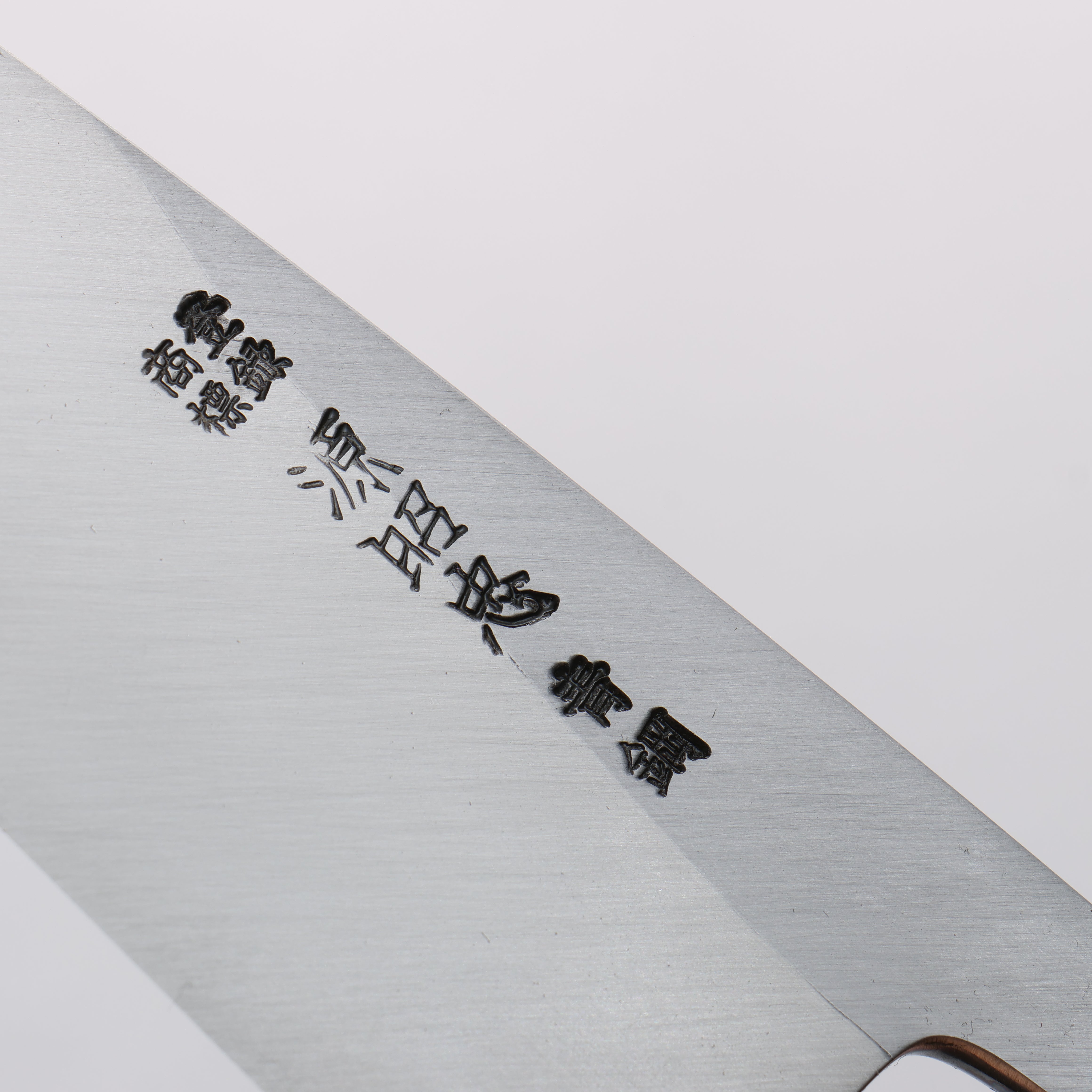 Premium Japanese Minamoto Akitada Blue Steel No.2 Aideba 150mm Knife - Ebony Wood Handle with Black Water Buffalo Horn Ferrule - Perfect for Sushi, Sashimi & Precision Kitchen Tasks