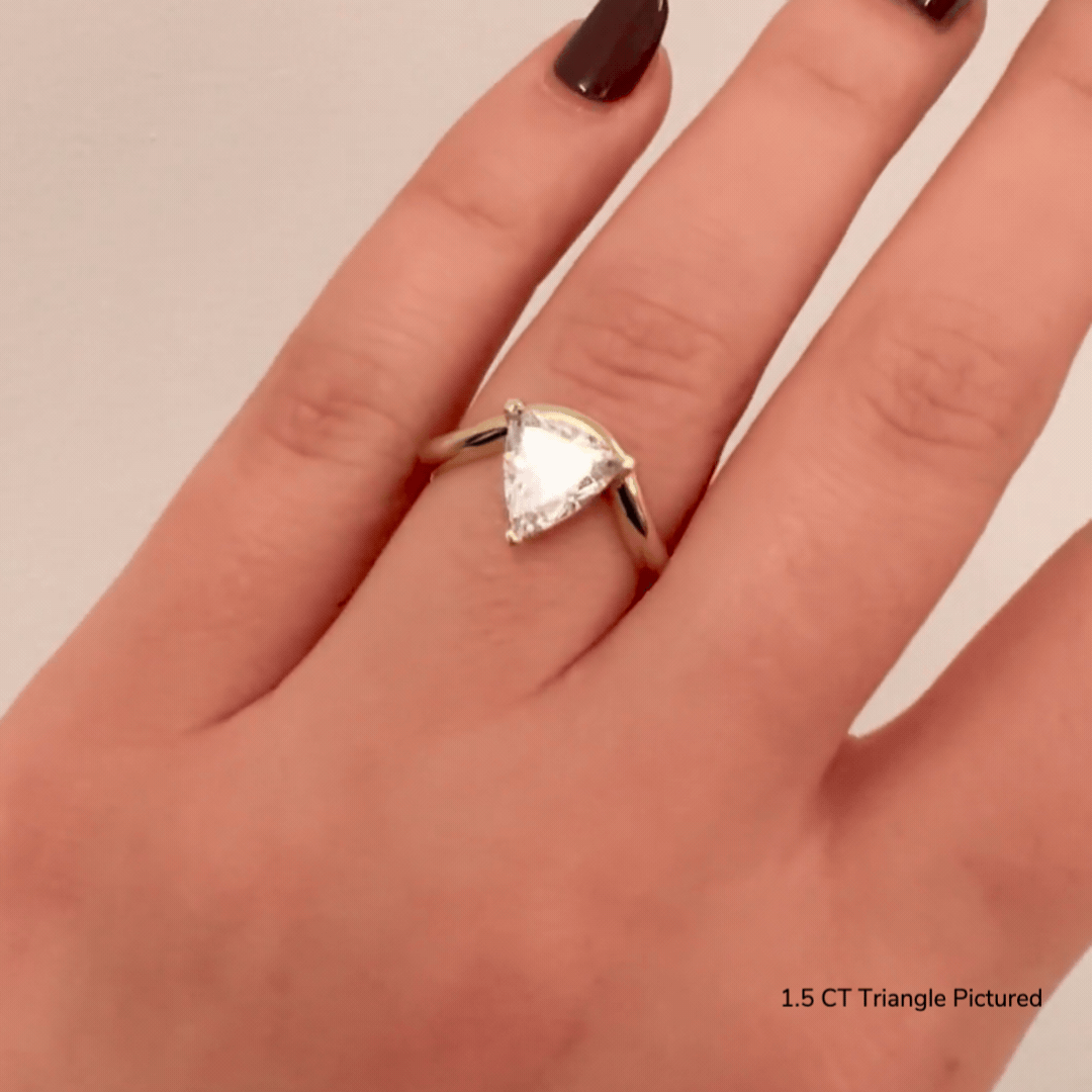 Trendy Triangle Eye Ring for Women - Unique Geometric Jewelry for Everyday Wear | Perfect for Boho, Festival, and Layering Outfits