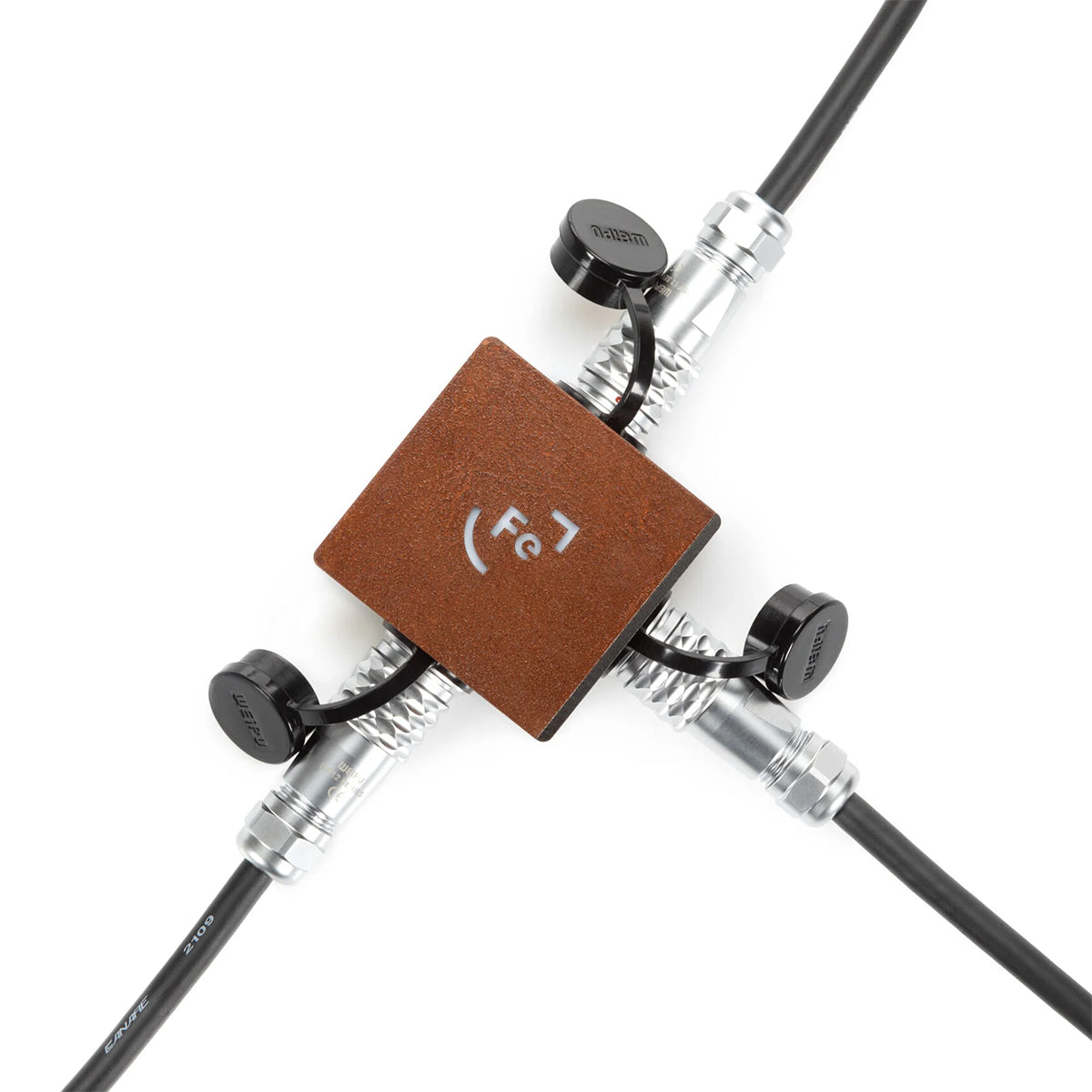 Ferrum Power Splitter for Ferrum Cables - High-Quality Audio Power Distribution (Includes 0.5m FPL Cable) - Perfect for Home Studio & Professional Audio Setups